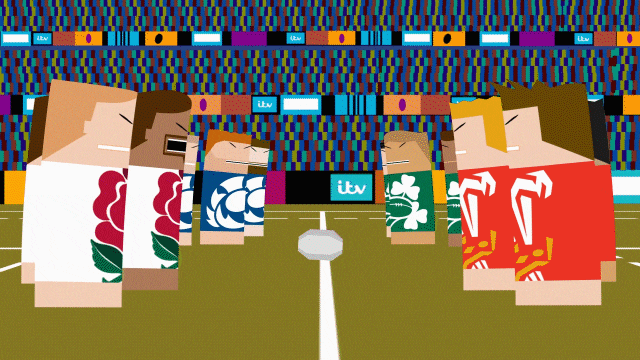 Animated Social Media Videos - ITV Rugby