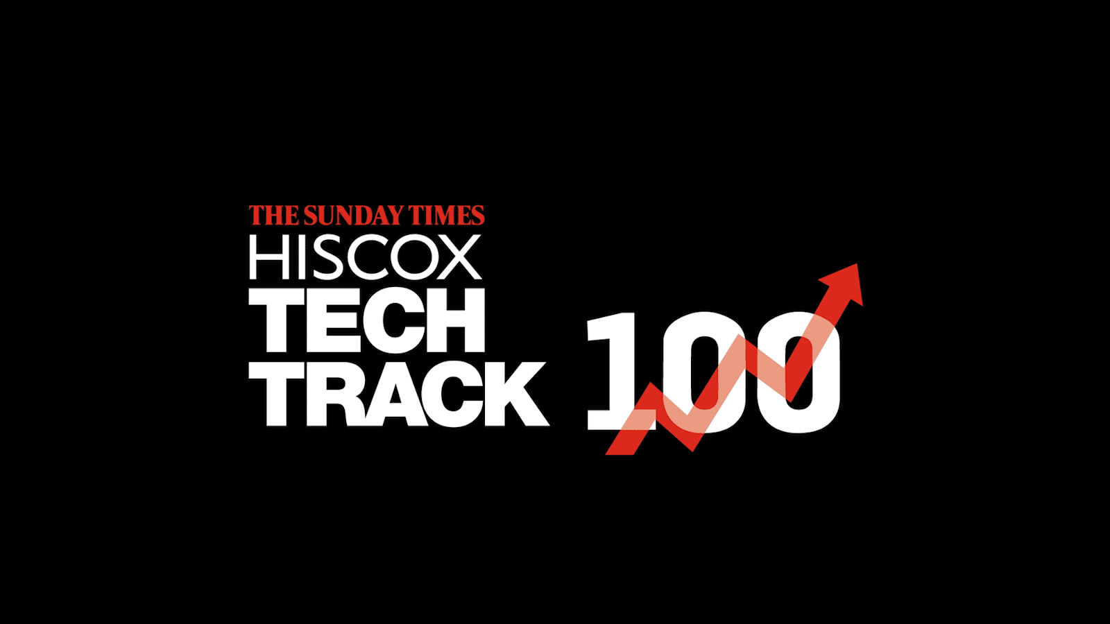 Hiscox Tech Track 100 with Positive Graph Image